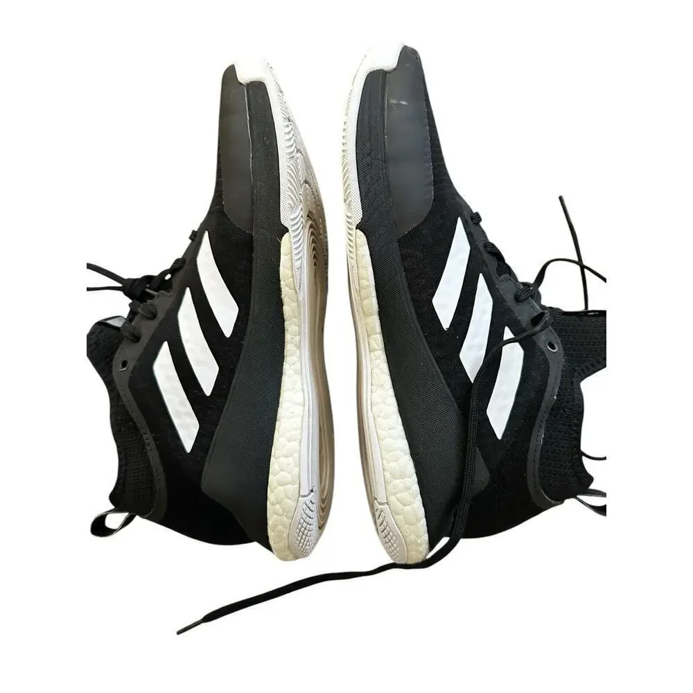 adidas Crazyflight Mid Black White Women’s Volleyball Shoes Size 8.5